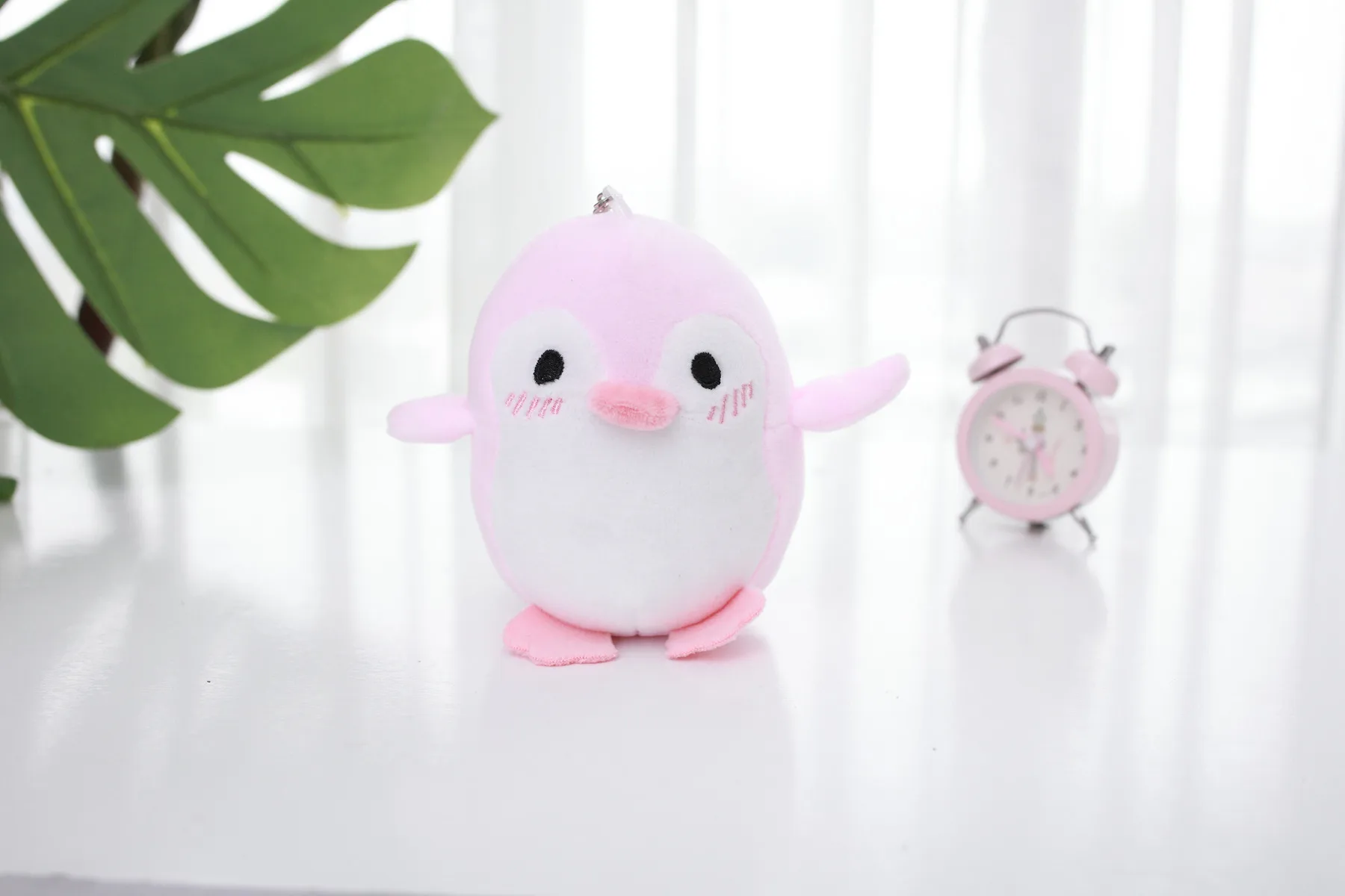 Animal do Bebê Decoração da Sua Festa de Aniversário Pinguim Macio Chaveiros Pelúcia Travesseiro Brinquedos Bonecas Kawaii Recheado Menina Menino Presente Casa 4 Pçs 8 Brinquedos e hobbies