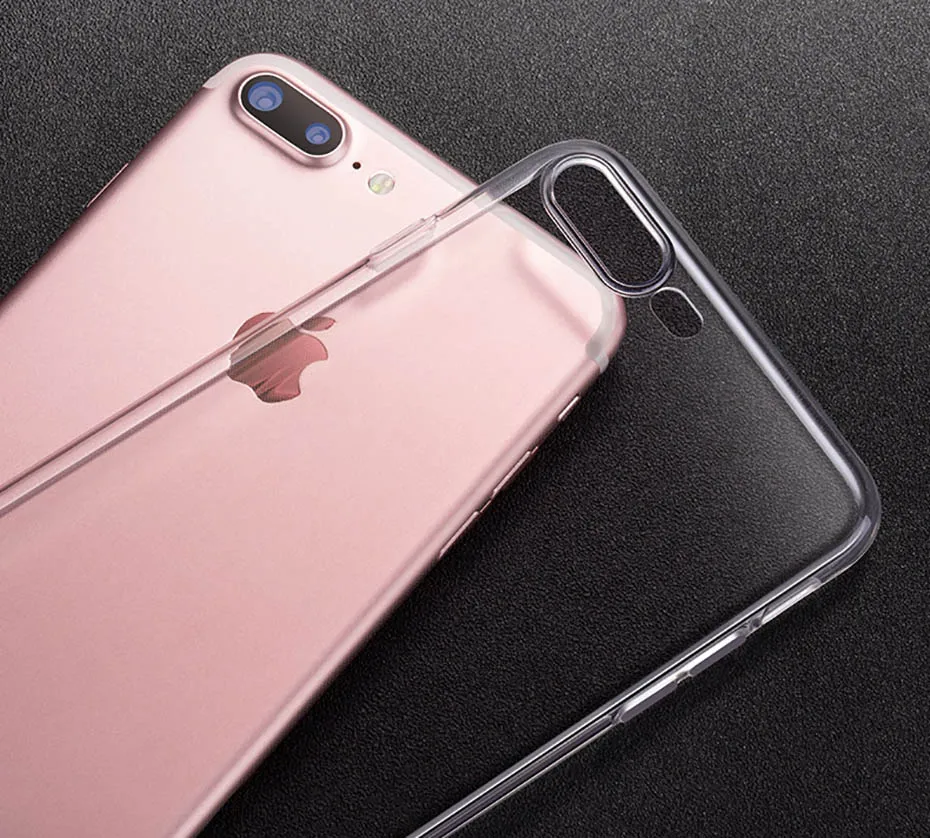 MOUSEMI Phone Cases For iPhone 6 6s 7 8 Plus X Ultra Thin Soft Transparent TPU Silicone Cases 7 For iPhone 7 5s se 6 Back Cover  (12)
