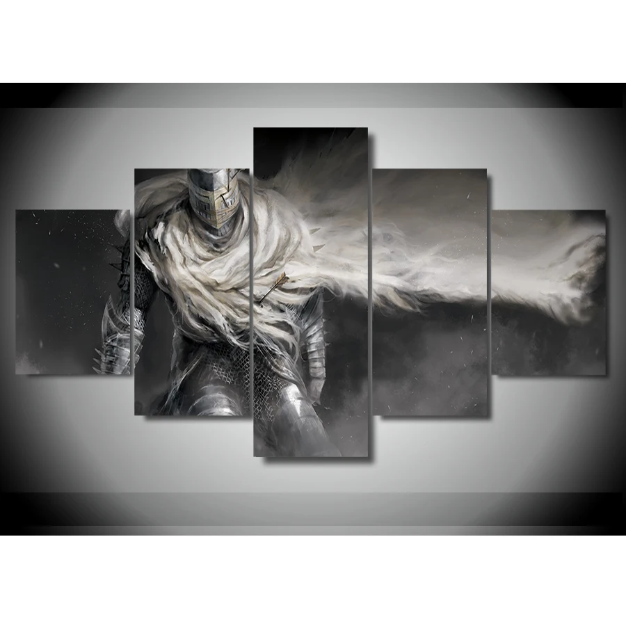 Best 5 Pieces Canvas Prints Game Painting Wall Art Home Decor Panels Game Poster For Bed Room Frame Frames Living Room Frame Bedroom