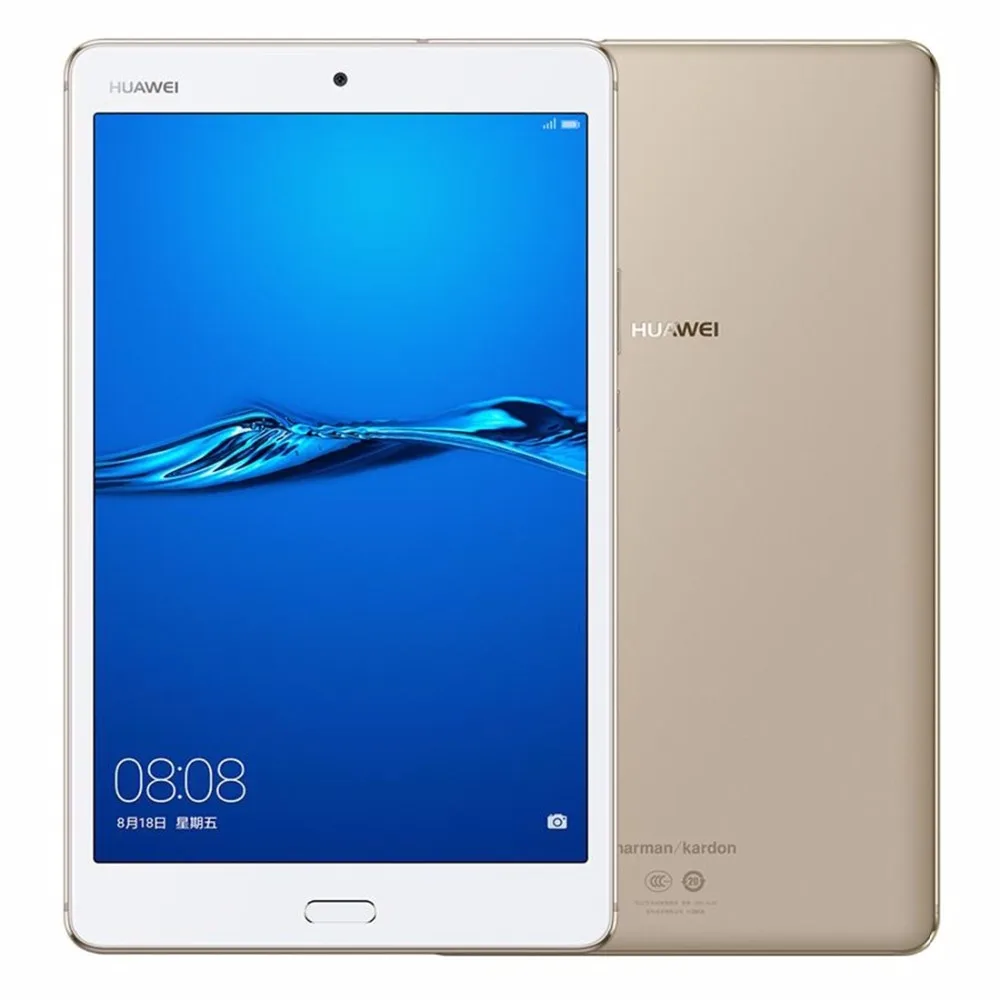 Original Tablet 8 inch Huawei MediaPad M3 Lite CPN-W09 3GB 32GB/ 4GB 64GB EMUI 5.1 Qualcomm SnapDragon 435 Octa Core GPS 8MP