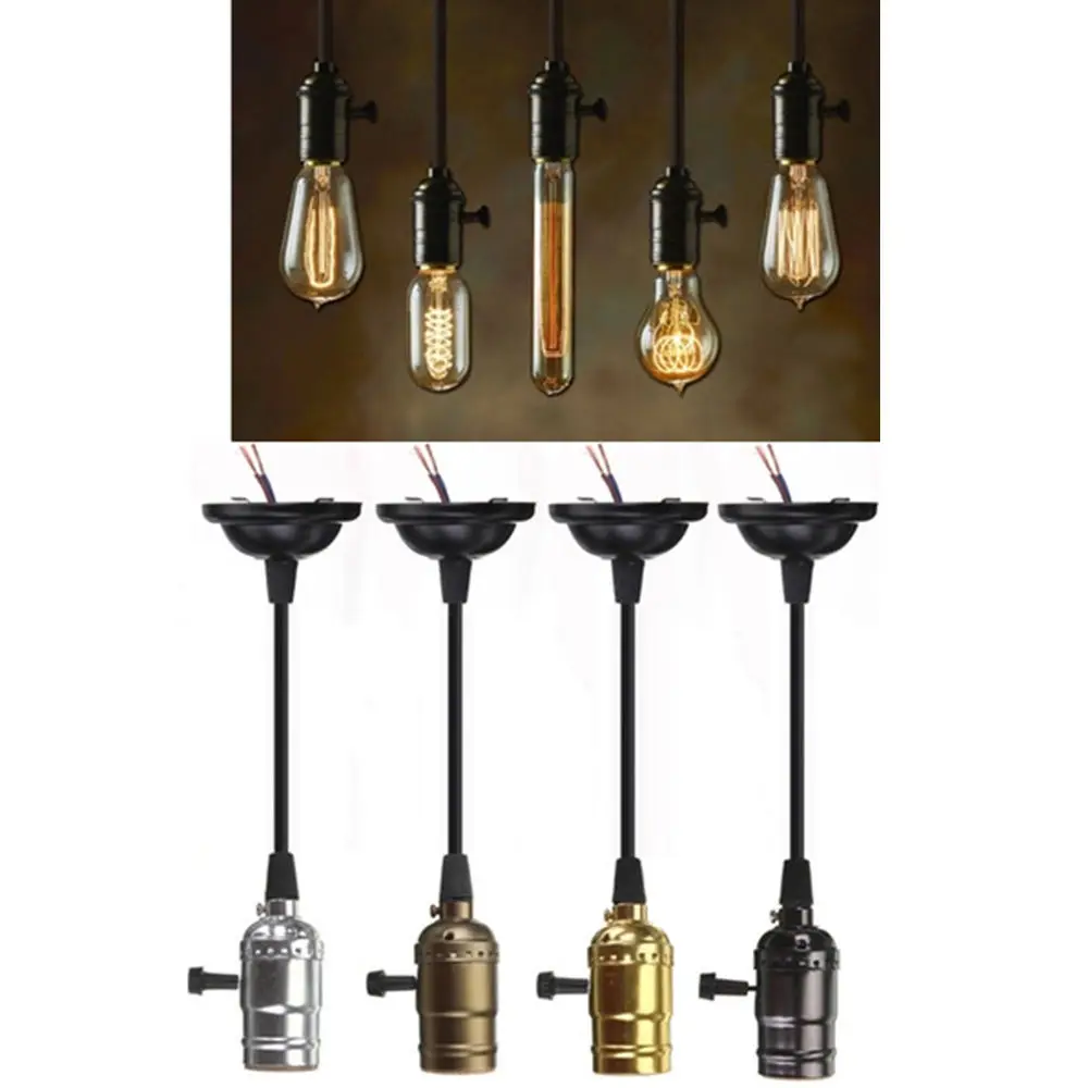 Винтажная алюминиевая основа для лампы Эдисона E27 в стиле ретро|accessory socket|lamp