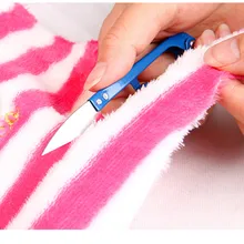 1pcs U Shape Clippers Sewing Trimming Scissors Nippers Embroidery Thrum Yarn Stainless Steel Tailor’s Scissors Color Random