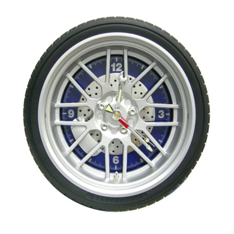 Креативные автомобильные шины настенные часы для гостиной спальни настенные часы Авто кварцевые часы офисные настенные часы