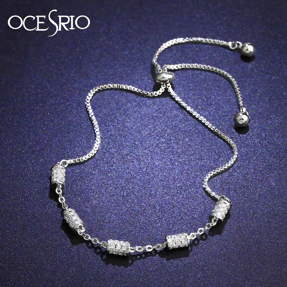 Buy OCESRIO New Cubic Zircon Crystal Bracelet Women