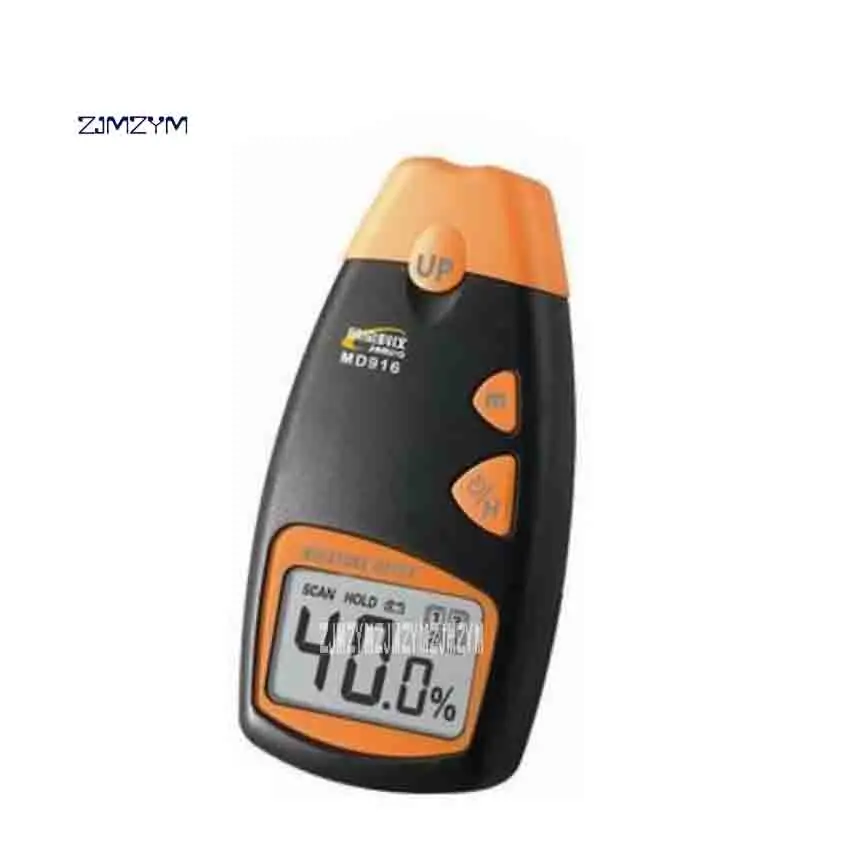 ZJMZYM High precision Paper Moisture Meter MD916 Portable Digital