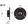 HIFIDIY LIVE – haut-parleur pour Tweeter 2.5 ~ 3 pouces, unité en néodyme, aimant puissant, membrane en soie, 6 OHM, 30W, treble, NE66/70/74mm ► Photo 3/6