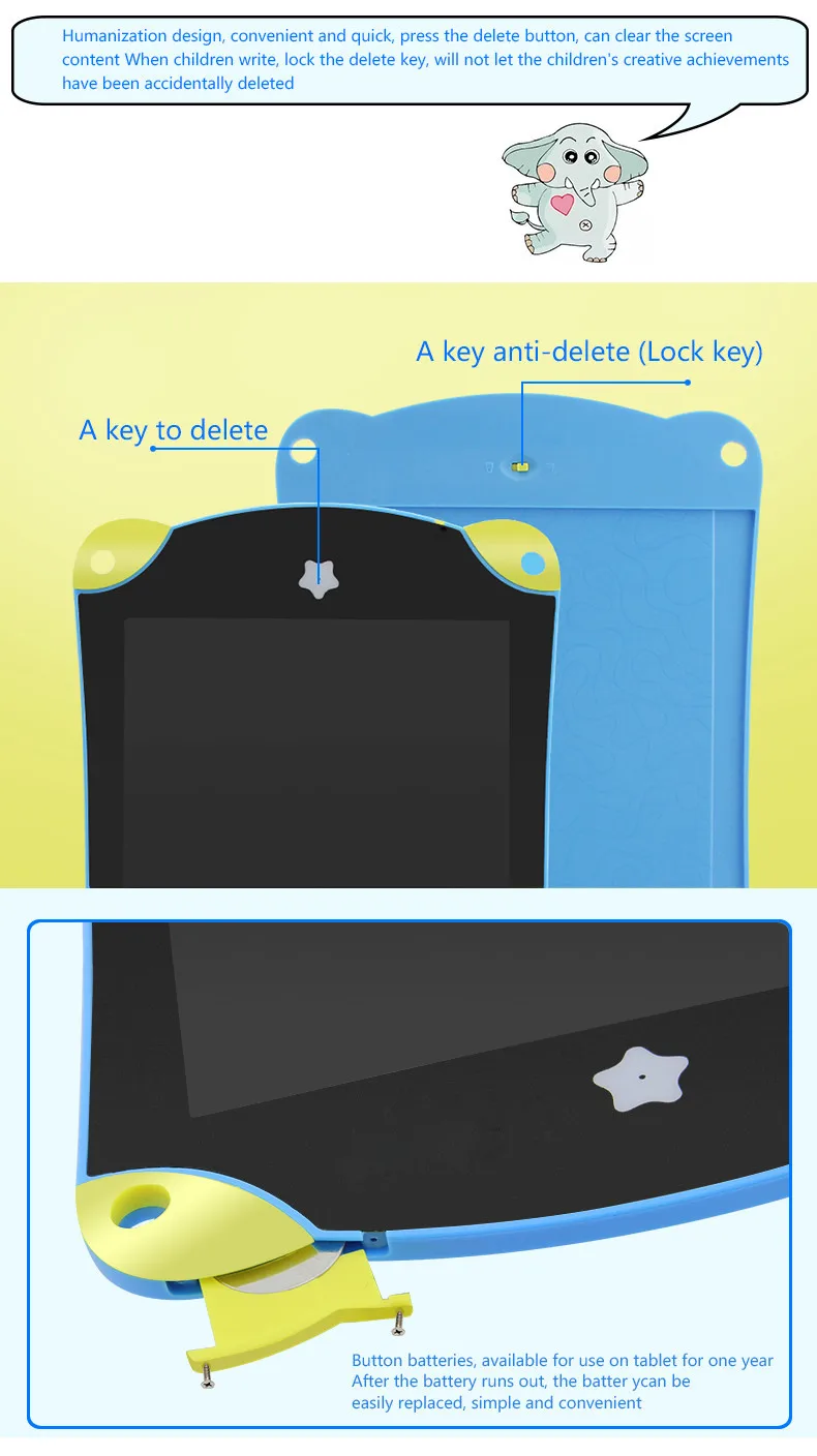lcd writing table