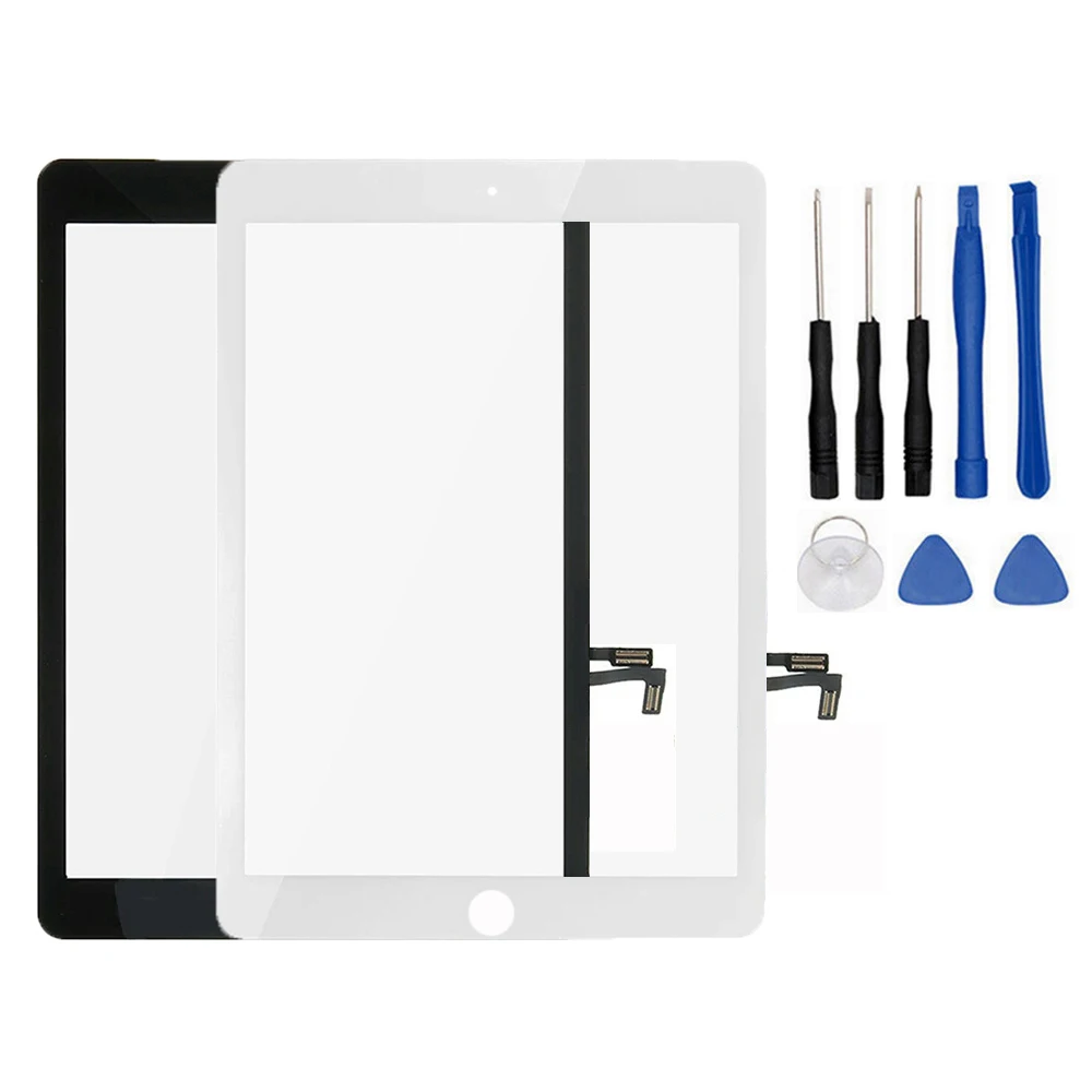 Сменный сенсорный экран 9 7 дюйма для iPad 5 го поколения внешнее ЖК стекло с
