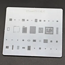 Ic ремонт iphone 8 Plus паяльная Reball реболлинга Трафареты шаблон для iPhone 7 8 7 Plus прямого нагрева инструменты bga трафаретов
