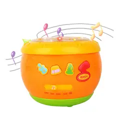 2019 новые детские электронные Музыка барабан обучения детей Обучающие, музыкальные игрушечные лошадки подарок на день рождения