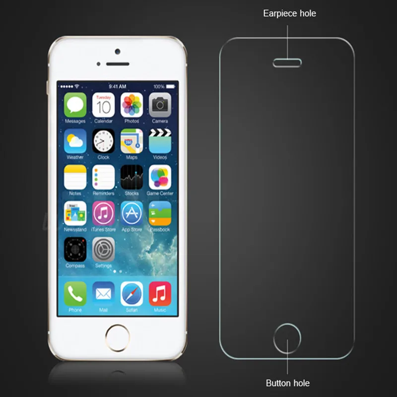 Защитное стекло для экрана iPhone 6 7 8 X SE S 5s 5 4s Plus XS XR|Защитные стёкла и плёнки| |