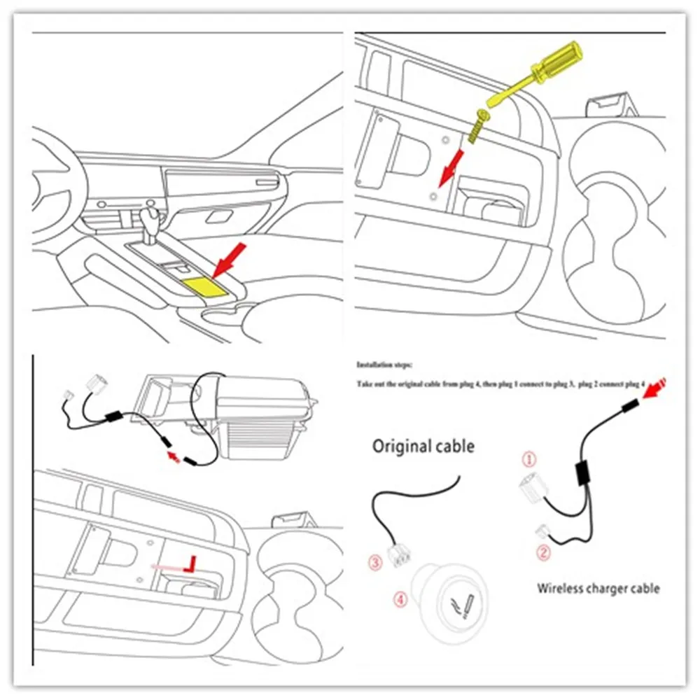 Perfect Aotsr QI Wireless Car Charger For Porsche Macan 2017 2018 2019 Intelligent Infrared Fast Wireless Charging Car Phone Holder 3 Perfect Aotsr QI Wireless Car Charger For Porsche Macan 2017 2018 2019 Intelligent Infrared Fast Wireless Charging Car Phone Holder 3