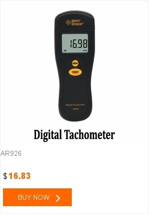 Цифровой тахометр, измеритель скорости вращения, тестер оборотов в минуту, Бесконтактный фотоэлектрический измеритель скорости, измерение 2,5~ 99999 ОБ/мин