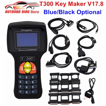 

Best Price V17.8 T300 Auto Key Programmer T300+ T-300 Car Key Maker T Code T 300 Key Transponder Support Multi Brand Cars