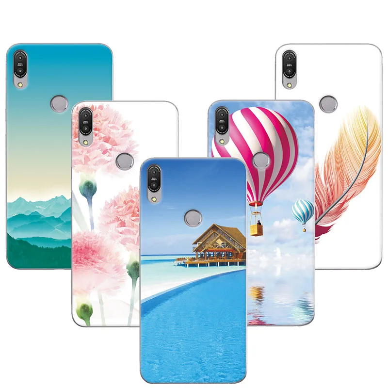Экзотический Натуральный Мягкий ТПУ чехол для телефона Asus Zenfone Max Pro (M1) ZB601KL