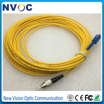 

10pcs/Bag,10M FC-SC Simplex 9/125 SingleMode SM Fiber Optic Cable Patch Cord,FC/UPC-SC/UPC 3.0MM PVC Jakcet Fiber Optical Jumper