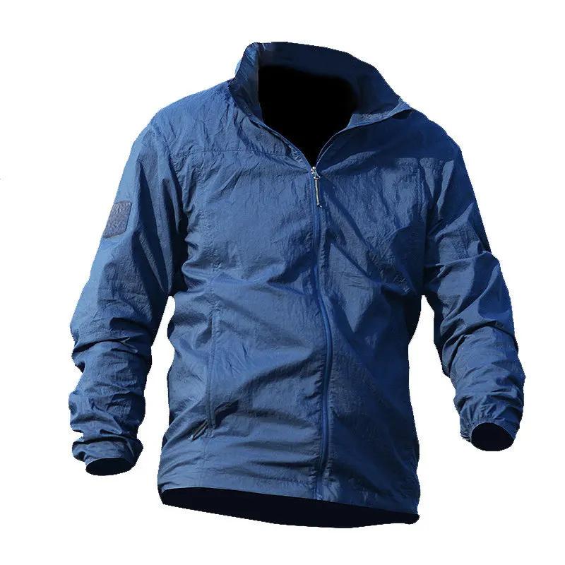 

New Men's Autumn Ultra-light Jackets Military Quick Dry Skin Coat Army Anti-UV Breathable Jacket Outerwears Male Kiby's Brand
