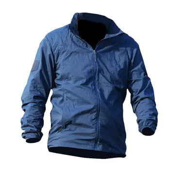 

New Men's Autumn Ultra-light Jackets Military Quick Dry Skin Coat Army Anti-UV Breathable Jacket Outerwears Male Kiby's Brand