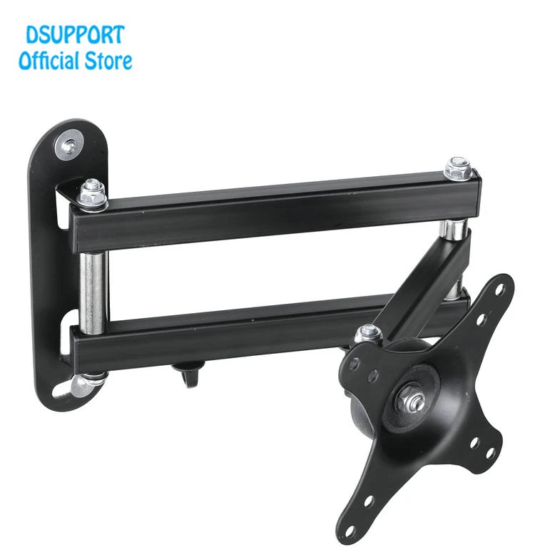 Dsupport MA2720 Articulating Arm tv Mount 180 с вращением; для телевизора плазменный настенный кронштейн lcd для 1"-26" ЖК ТВ-экраны