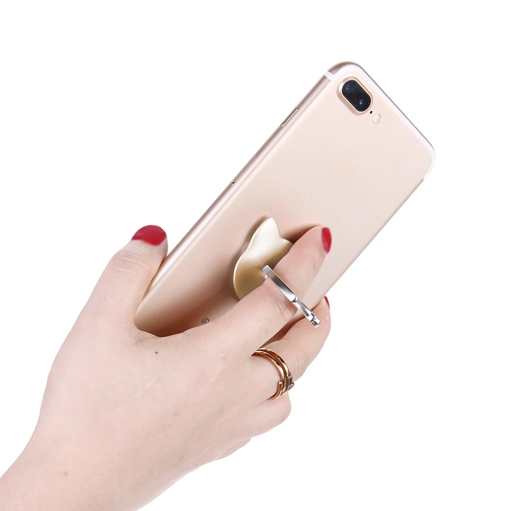 ALLOYSEED 3D кошка форма 360 градусов палец кольцо держатель мобильного телефона Подставка для iPhone samsung huawei смартфоны Xiaomi Универсальный