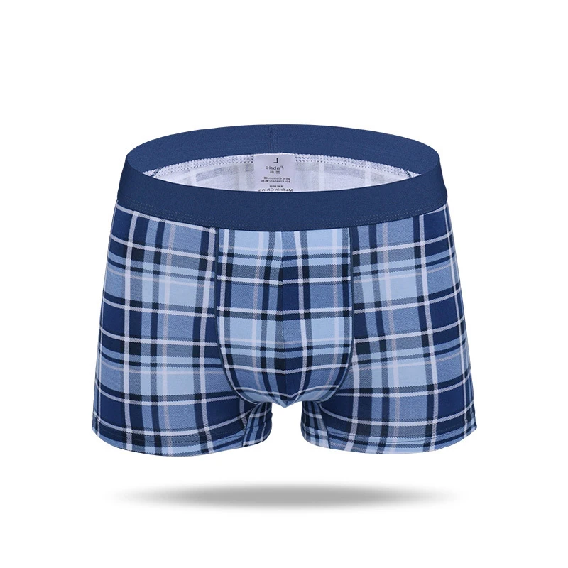plaid blue