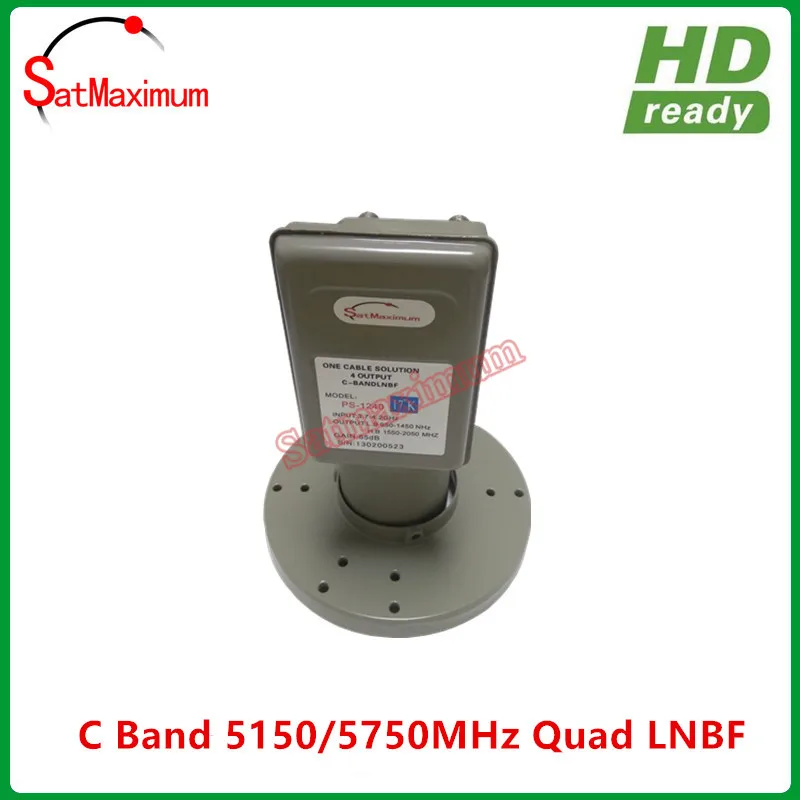tv box High Gain C band LNB Quad Output One Cable Solution LNBF now tv stick