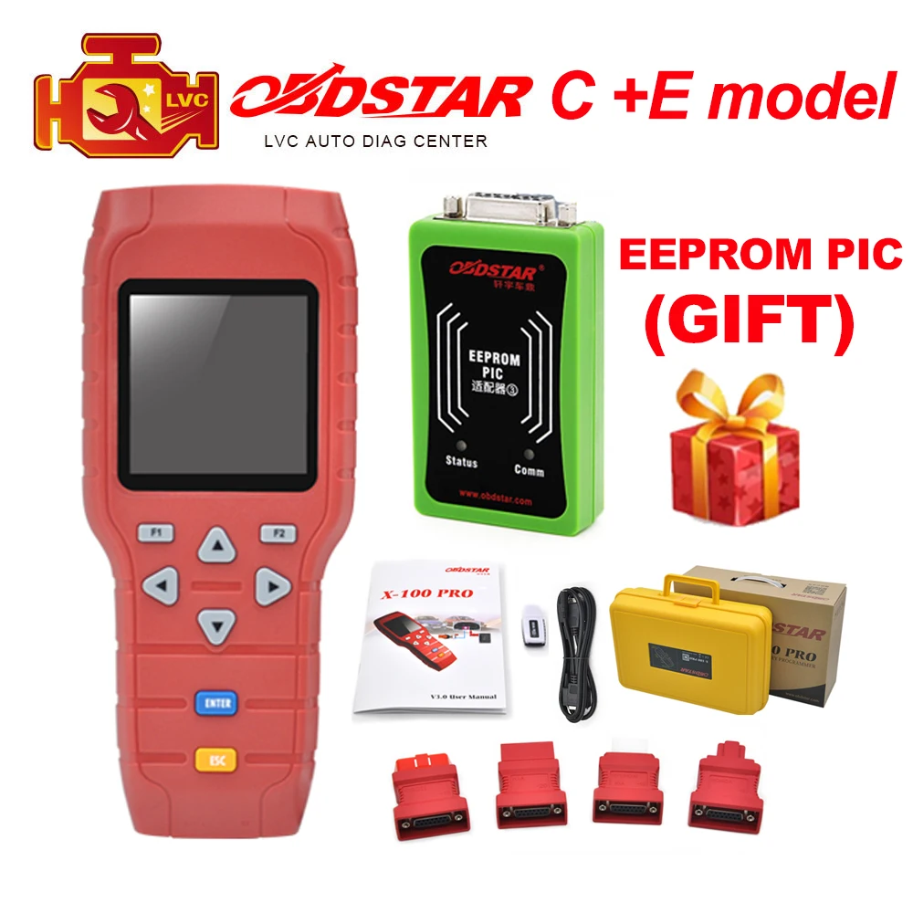 

OBDSTAR X100 pro C+E model Auto Key Programmer x-100 pro x100pro immobilizer programming tool +EEPROM PIC