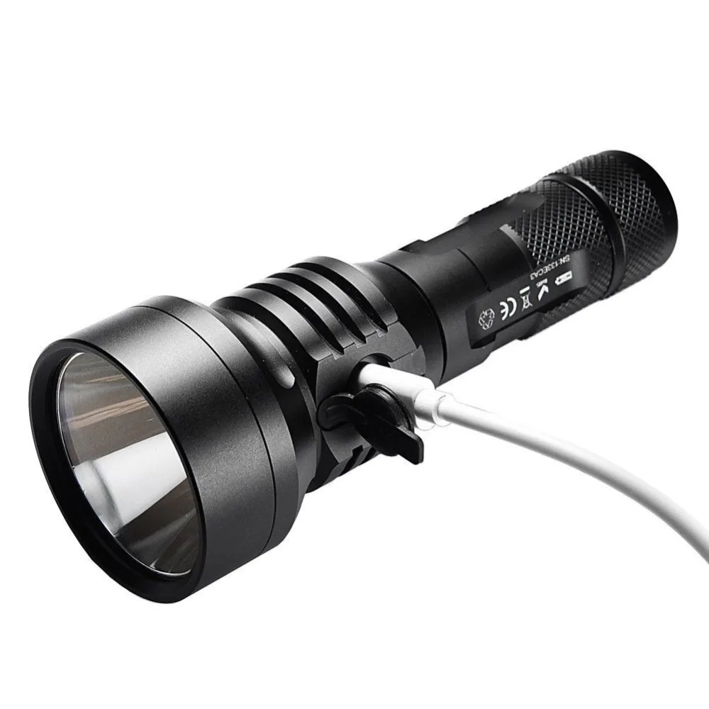 Карманный фонарик Manker U22 II 1020 м 850 люмен светодиодный NM1 USB Type C аккумулятор
