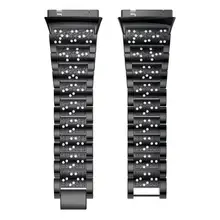 Carprie Нержавеющая сталь Роскошные сплав кристалл часы наручные ремешок для fitbit ионной 17oct27 Прямая поставка