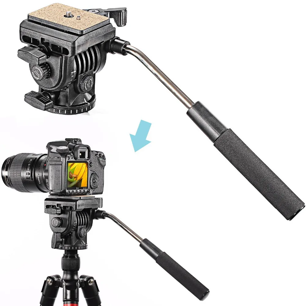 Neewer Professional Flexible Aluminum Camera Tripod Stand Monopod