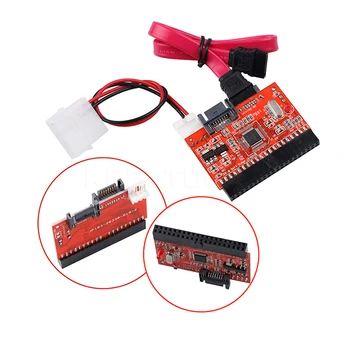 

Hot 2 in 1 2.5" 40pin IDE to SATA / SATA to IDE Adapter Converter for DVD CD HDD Bidirectional Transfer for PC Computer