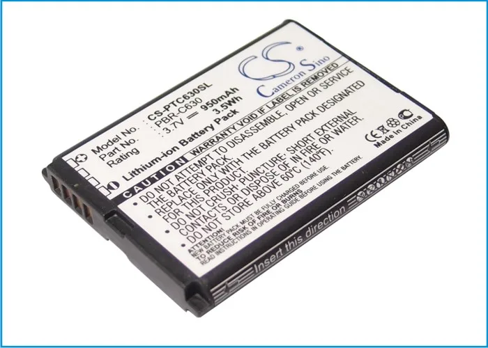 Аккумулятор Cameron Sino 950 мАч для смартфона Pantech C630|Аккумуляторы мобильных телефонов|