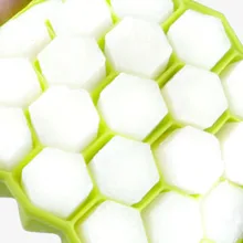 Экологичный ледяной куб силиконовые полости лоток мини кубики льда небольшой инструмент для резки фруктов льдогенератор соты формы модели