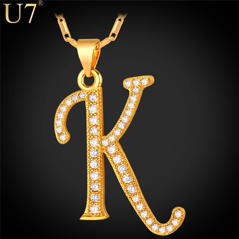 Online Get Cheap Initial K Necklace -Aliexpress.com