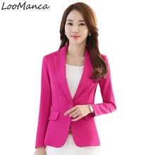 Новые модные женские блейзеры и куртки корейский стиль тонкое женское пальто Блейзер Верхняя одежда Femme размера плюс рабочая одежда костюм