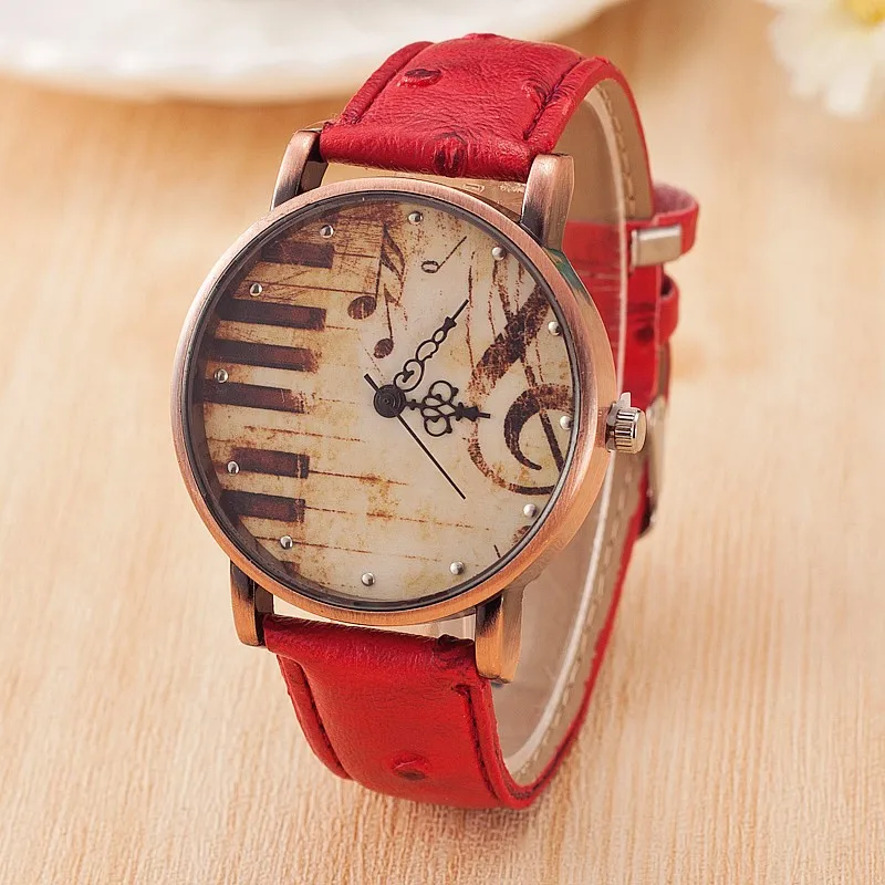 

Ingenuity Elegant Lady Leather Watch Suitable For Outdoor Communication And As A Gift Round Buckle Quartz Wristwatches