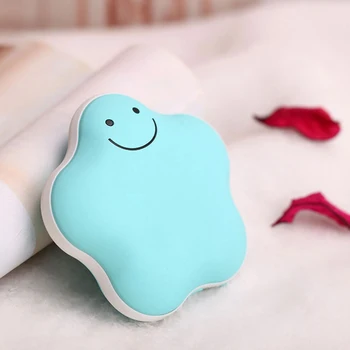 

Mini Lovely Cartoon Portable Travel USB Rechargeable Hand Warmer And 3600ma Power Bank 5V adjustable temperature hand heater
