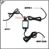 Télécommande sans fil à double sortie 48W, 1 pièce, avec stroboscope Flash et fonctions d'éclairage solide pour voiture, LED sur iJDMTOY ► Photo 2/4