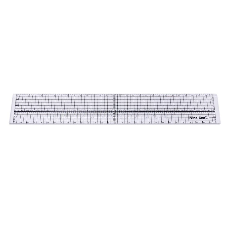 

Quilting Sewing Patchwork Foot Aligned Ruler Grid Cutting Edge Tailor Crafts