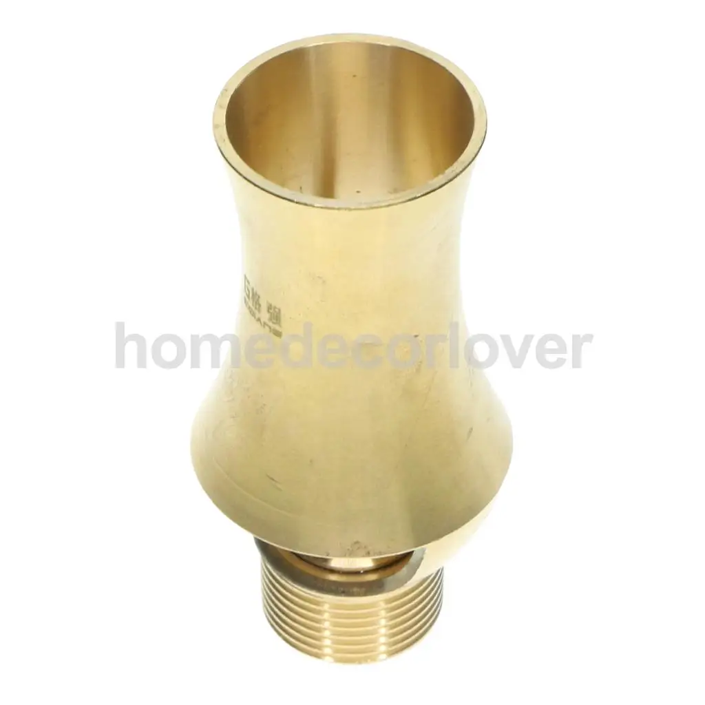 Cascade Cedar Flowing Jet Garden Fountain Water Nozzle Sprinkler Spray Head - Made of Durable Brass