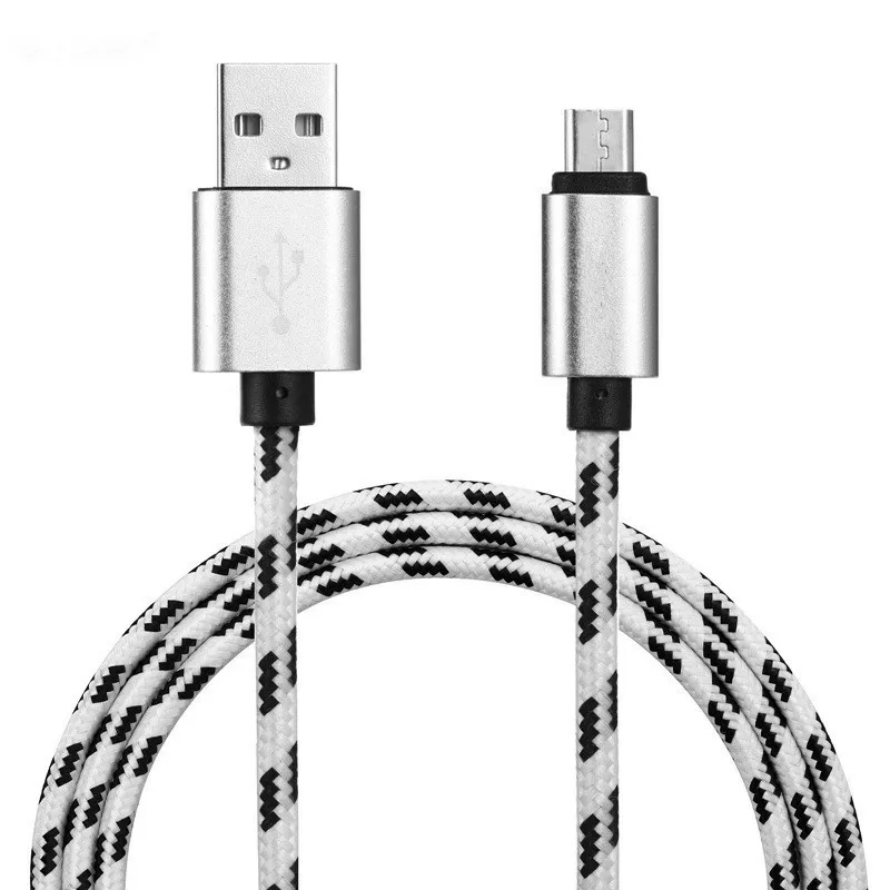 0,2/1/2 м Micro USB для быстрой зарядки с usb-портом, Зарядное устройство Usb для huawei Honor 7a pro 7x 7c 6x 5x наслаждаться на возраст 4, 5, 6, 7, P8 G9 Коврики 8/10 Lite/SE - Тип штекера: White