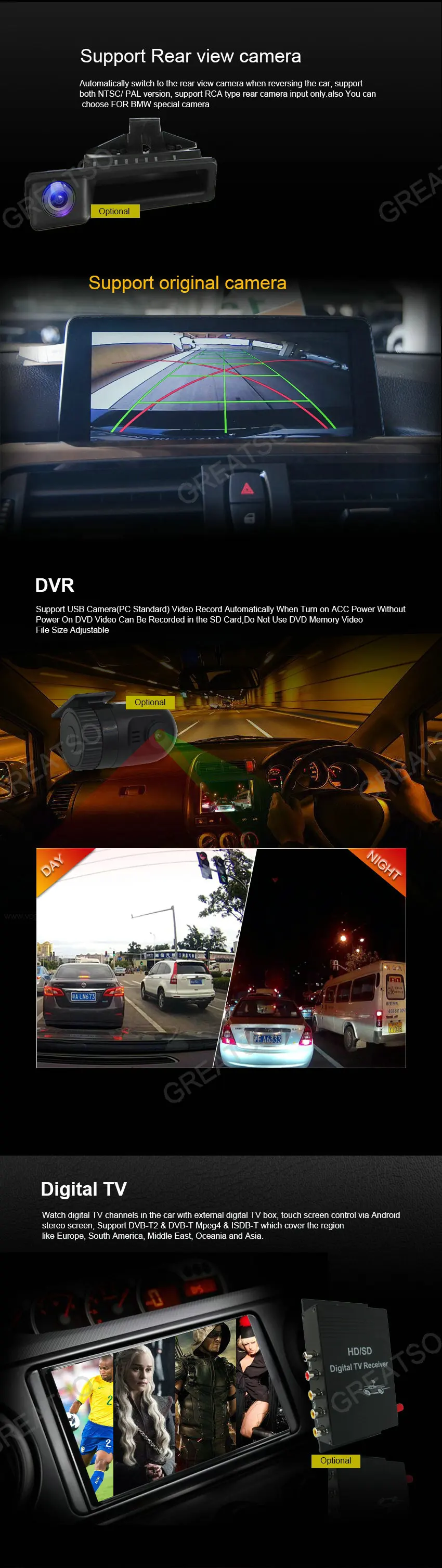 Flash Deal Six core Android 9.0 CAR Audio DVD player FOR BMW X3 E83 (2004- 2009) gps car Multimedia head device unit receiver car monitor 13