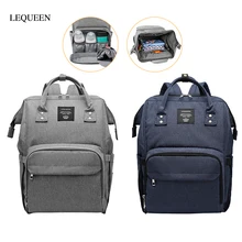 LEQUEEN многофункциональная сумка для подгузников для мам, сумки для подгузников для мам, Большой Вместительный рюкзак для путешествий, сумка для ухода за ребенком