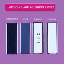 SIZILIAN Four-Faced Nail Polishing Rod Polishing Block Manicure Tofu Block Sponge Manicure Nail Sand Supplies SIZILIAN Four-Faced Nail Polishing Rod Polishing Block Manicure Tofu Block Sponge Manicure Nail Sand Supplies