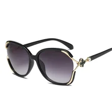 Женские очки, очки для вождения автомобиля, солнцезащитные очки, Круглый кот, Винтажный Классический Простой стиль