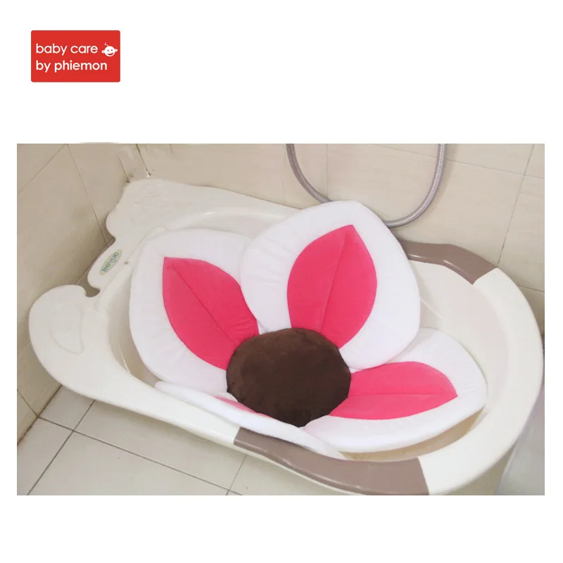 Babycare Bath Tub Blooming Baby Bath Flower Anti-skid Shower Portable Air Cushion Bed Babies Infant Baby Bath Pad Seat Support