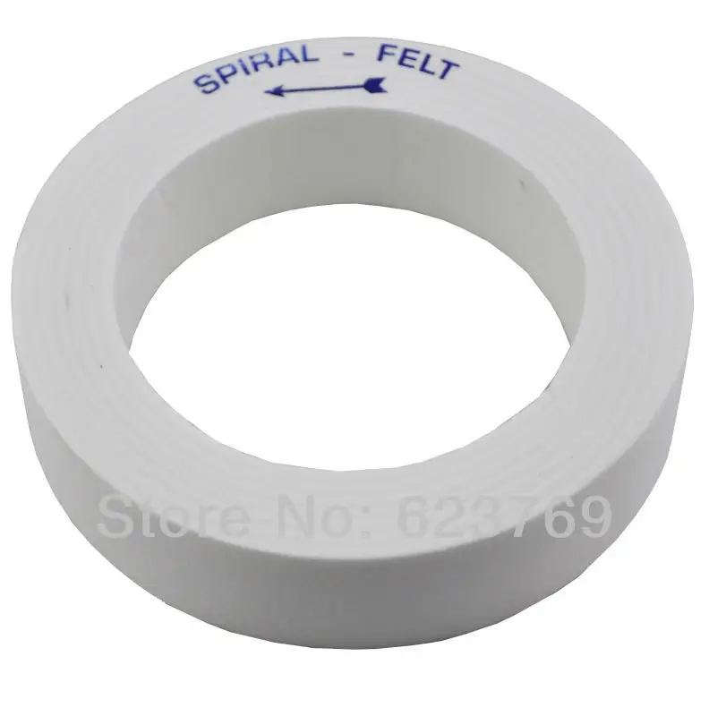 

RZZ Spiral Felt Disc Wool Polish Disc for Glass Beveling Machine 150*35*105mm Free Ship