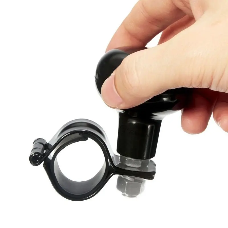 1pcs Black Heavy Duty Suicide Power Car Steering Wheel Spinner Handle Universal Knob