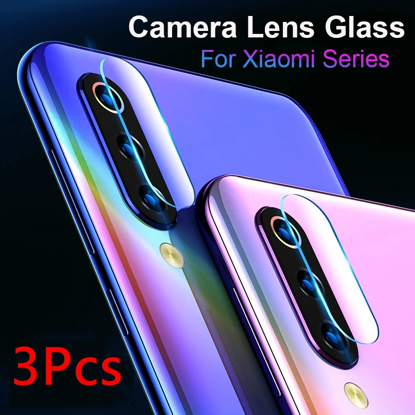 Защитное стекло для Xiaomi Mi CC9 мягкое закаленное задней камеры CC9e 3 шт. | Мобильные