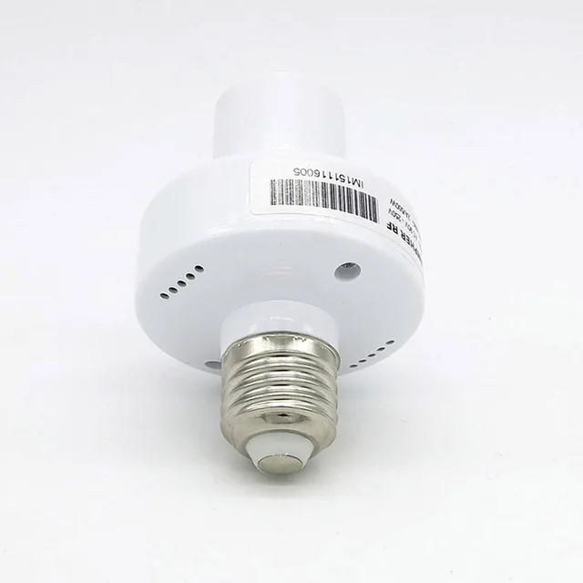 Remote control ITEAD Sonoff Slampher Led Bulb E27 Holder 433MHz RF Wireless WiFi Light Lamp Socket For Smart Home IOS Android